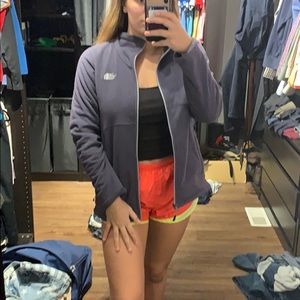 Grey north face jacket